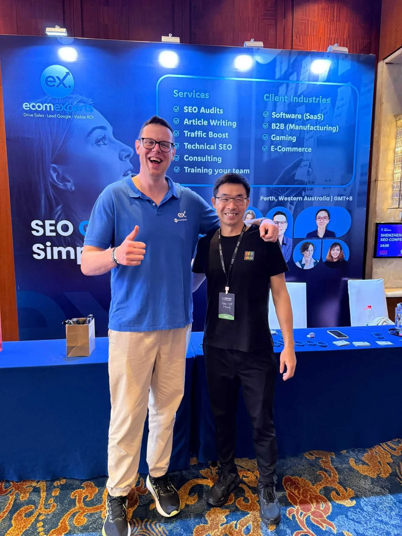 JP Zhang · Shenzhen SEO Conference Founder